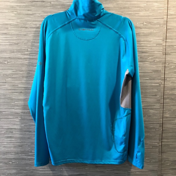 ExOfficio Blue & Gray Performance Pullover L NWOT - Picture 4 of 5